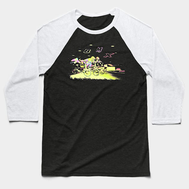 BMX Baseball T-Shirt by rickylabellevie